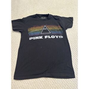 PINK FLOYD Liquid Blue Dark Side Black T-shirt Size Small See Description